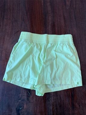 Athleta Light Mint Green Athletic Shorts